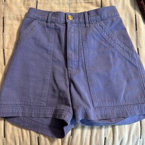 Bid Bud Press Work Shorts - Faded Grape, Size XS